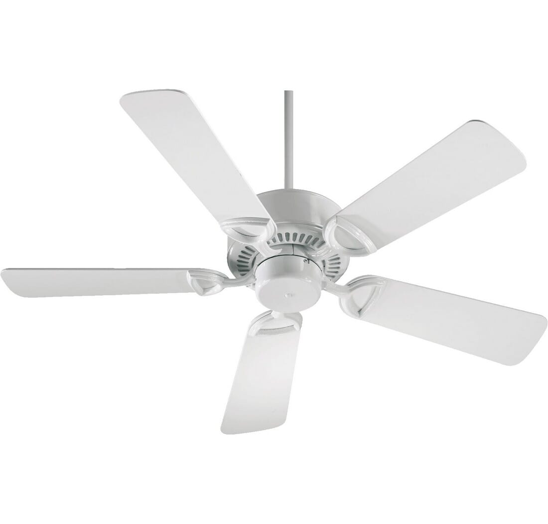 Quorum Estate 42" Indoor Ceiling Fan in White