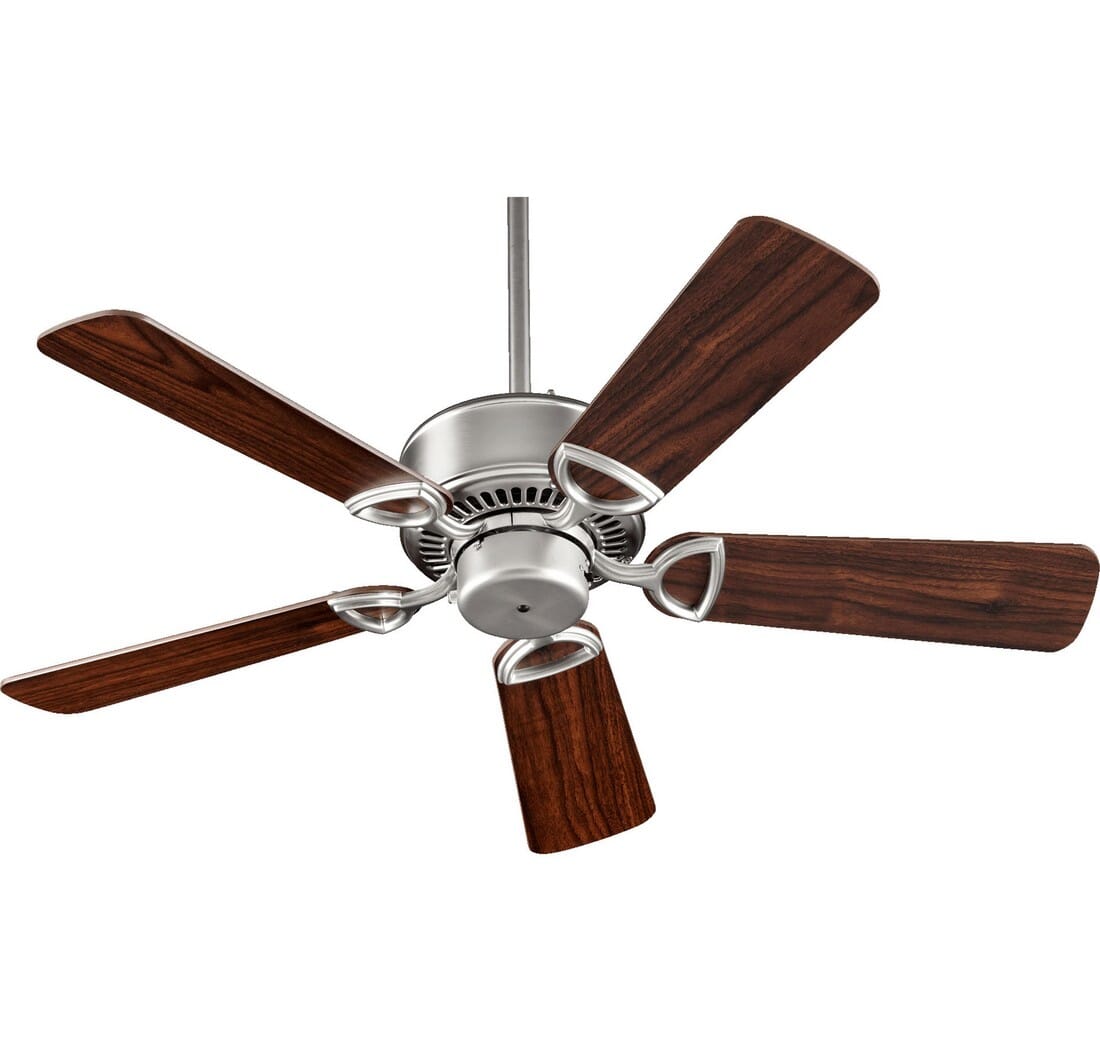 Quorum Estate 42" Indoor Ceiling Fan in Satin Nickel