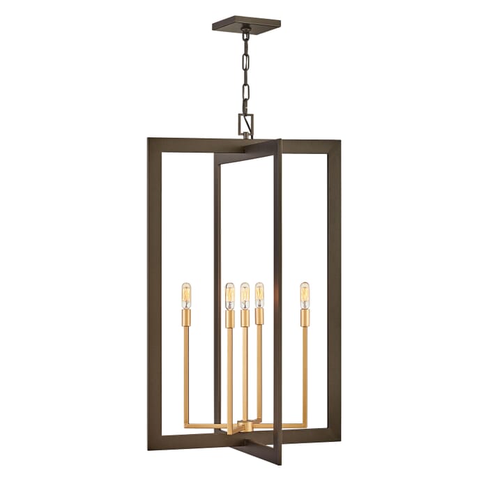 Hinkley Anders 5-Light Chandelier in Metallic Matte Bronze Hinkley Anders 5-Light Chandelier in Metallic Matte Bronze