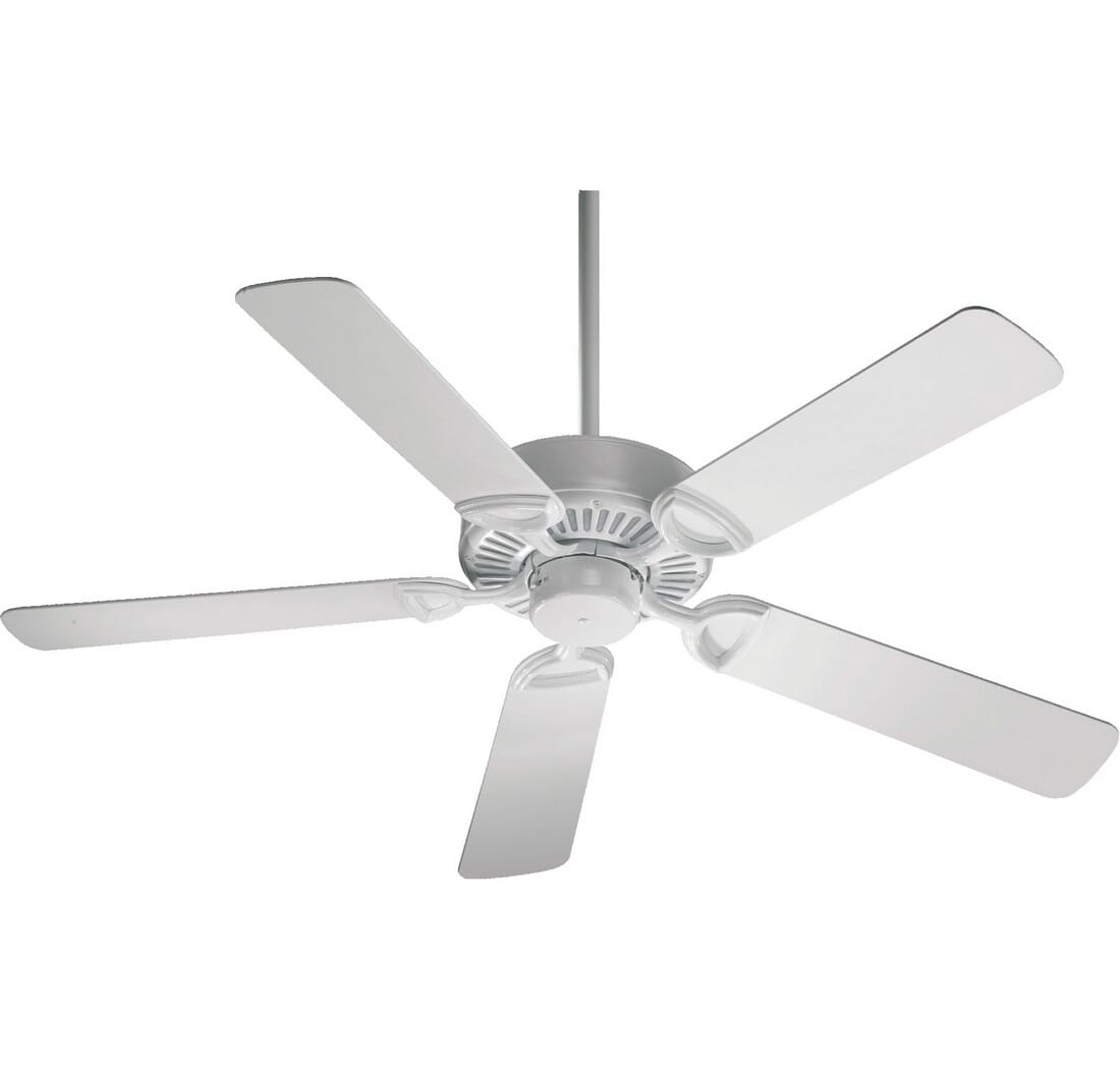 Quorum Estate 52" Indoor Ceiling Fan in White