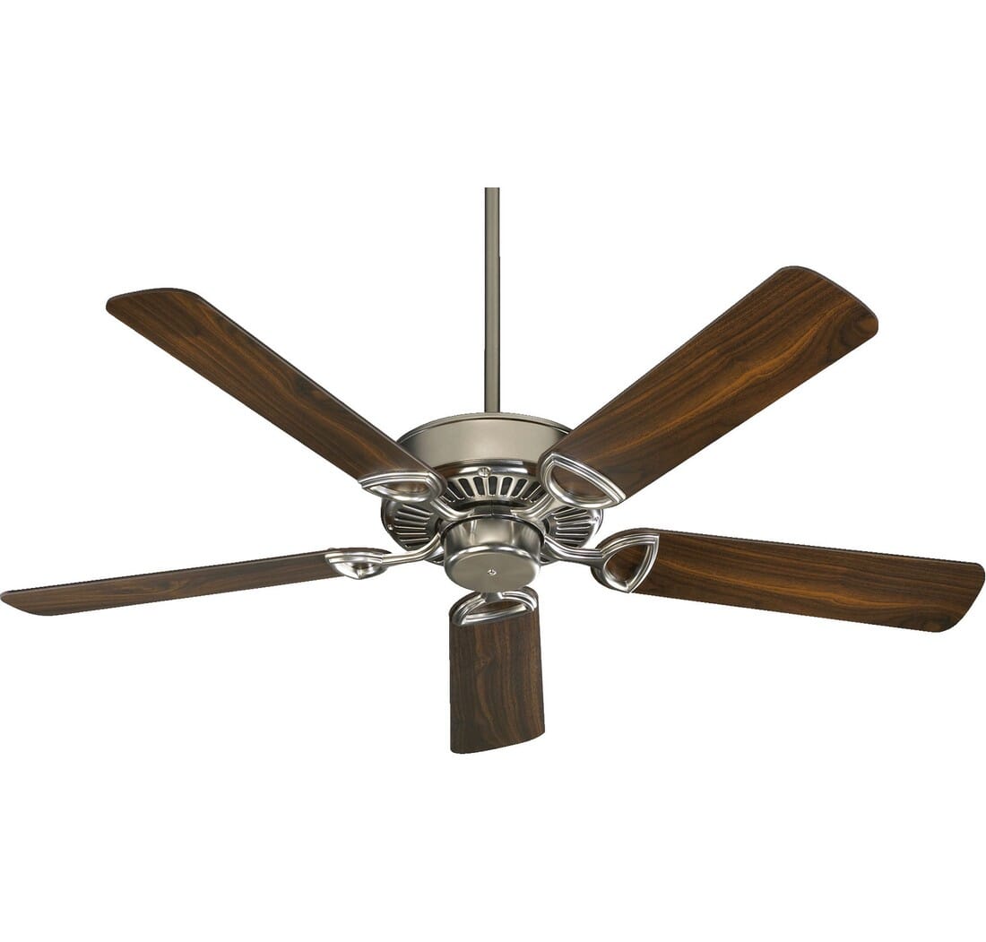 Quorum Estate 52" Indoor Ceiling Fan in Satin Nickel