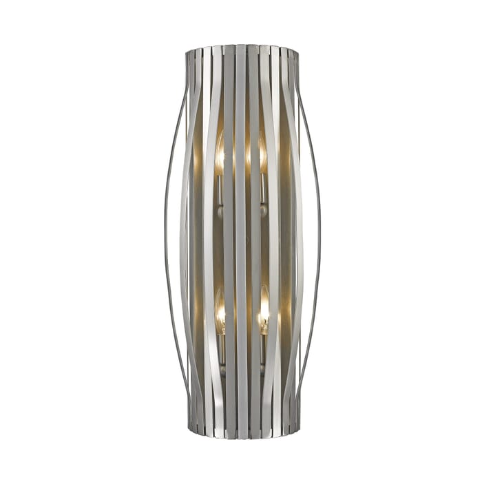 Z-Lite Moundou 4-Light Wall Sconce In Brushed Nickel Z-Lite Moundou 4-Light Wall Sconce In Brushed Nickel