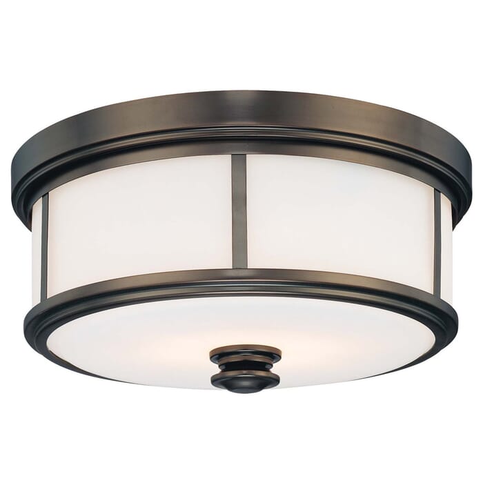 Minka Lavery Harvard Court 2-Light 14" Ceiling Light in Harvard Court Bronze -Plated Minka Lavery Harvard Court 2-Light 14" Ceiling Light in Harvard Court Bronze -Plated