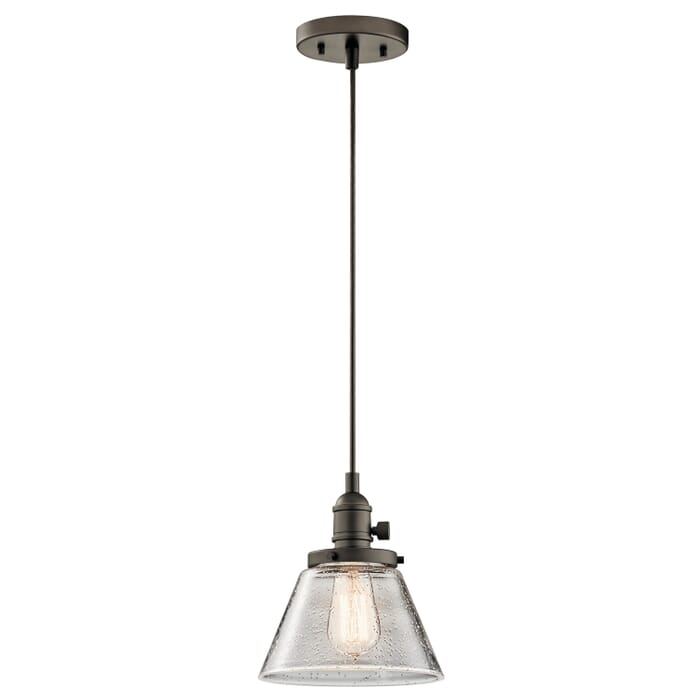 Avery 1-Light Mini Pendant in Olde Bronze Avery 1-Light Mini Pendant in Olde Bronze