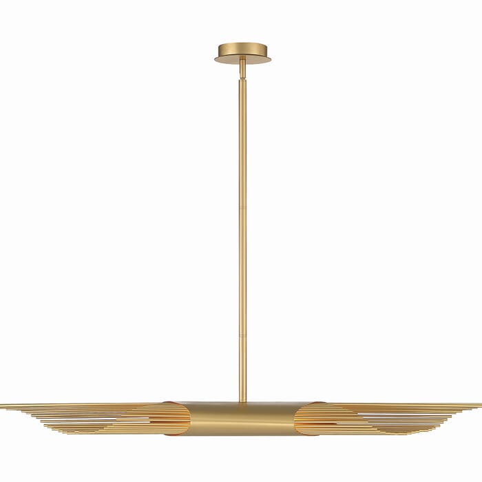 Umura 2-Light LED Chandelier in Gold Umura 2-Light LED Chandelier in Gold