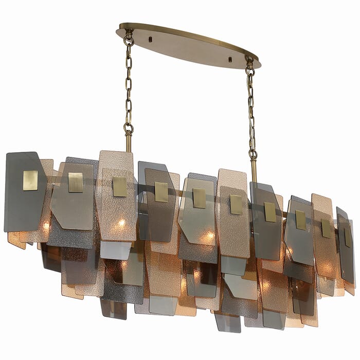 Cocolina 11-Light Chandelier in Bronze Cocolina 11-Light Chandelier in Bronze