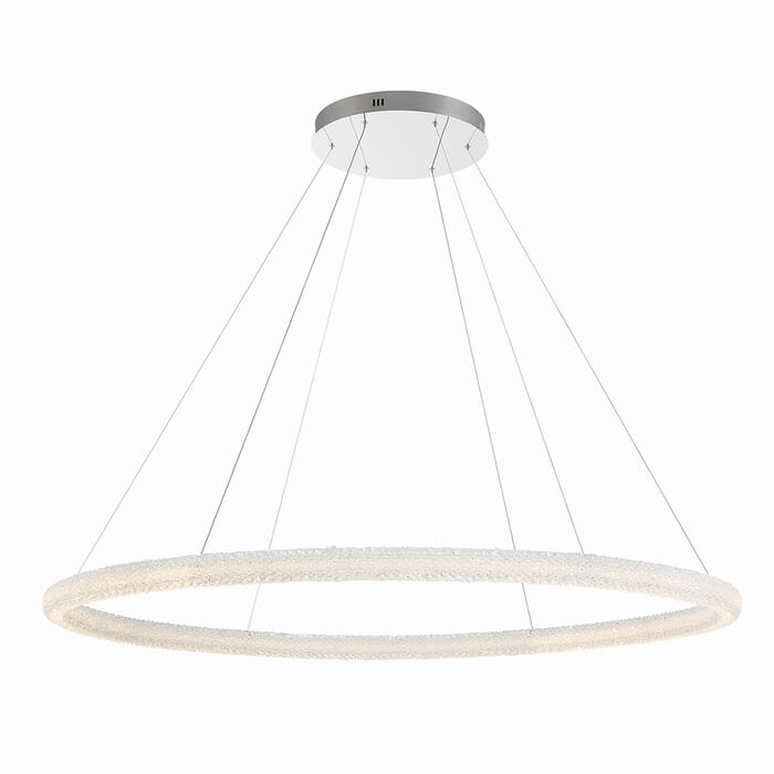 Sassi 1-Light LED Chandelier in Chrome Sassi 1-Light LED Chandelier in Chrome