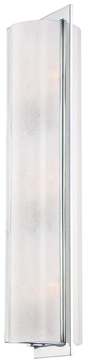 Clarte 3-Light Wall Sconce in Chrome