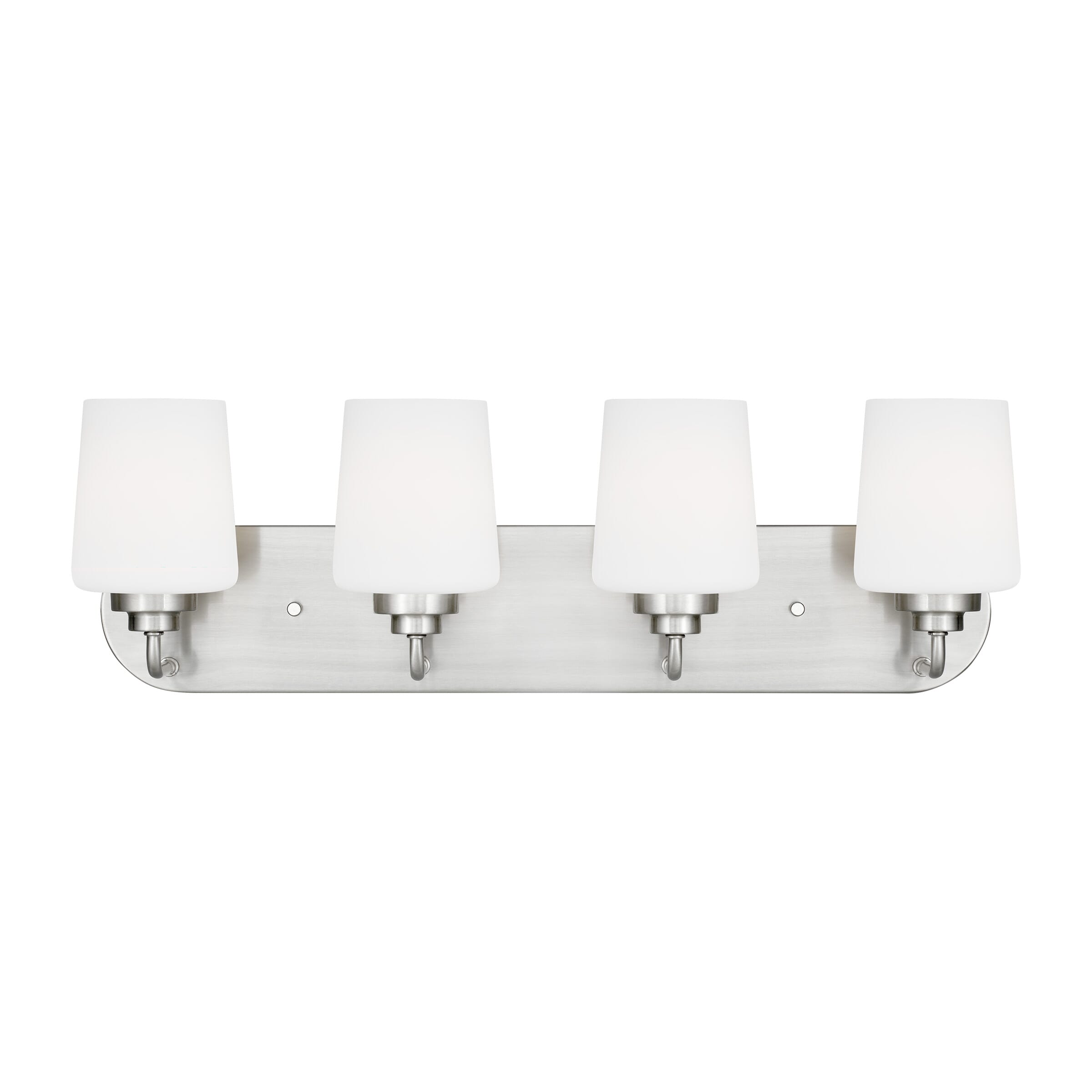 Windom 4-Light Bathroom Vanity Light in Brushed Nickel