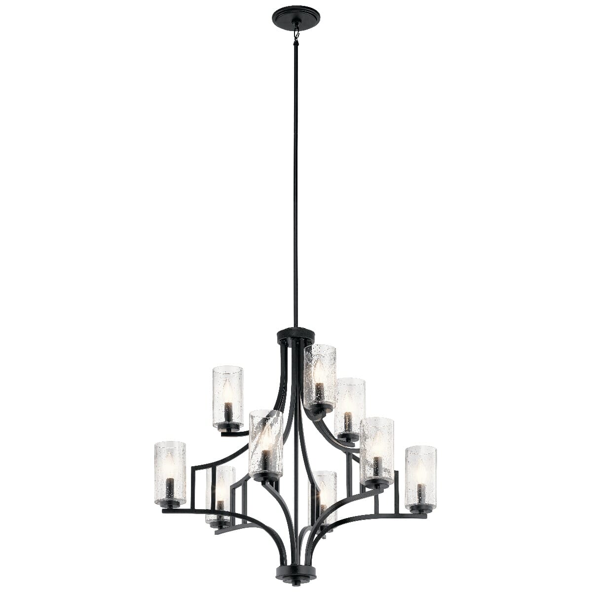 Kichler Lighting Vara Chandelier 9-Light in Distressed Black