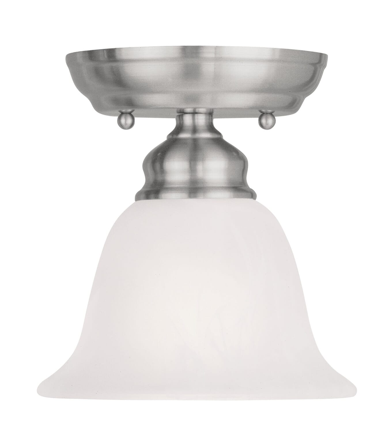 Essex 1-Light Ceiling Mount in Brushed Nickel