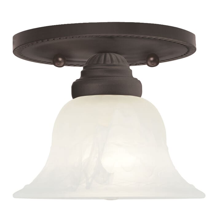Edgemont 1-Light Ceiling Mount in Bronze Edgemont 1-Light Ceiling Mount in Bronze