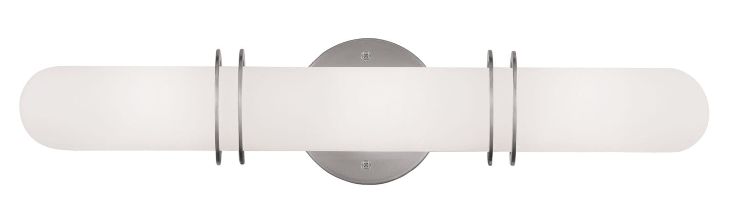 Pelham 3-Light Bathroom Vanity Light in Brushed Nickel