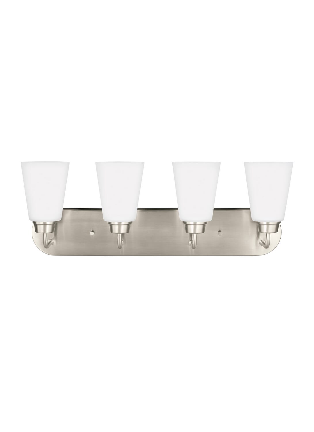 Kerrville 4-Light Bathroom Vanity Light in Brushed Nickel