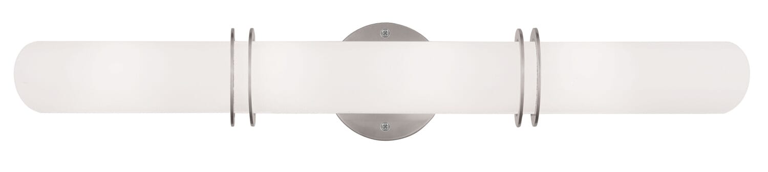 Pelham 4-Light Bathroom Vanity Light in Brushed Nickel
