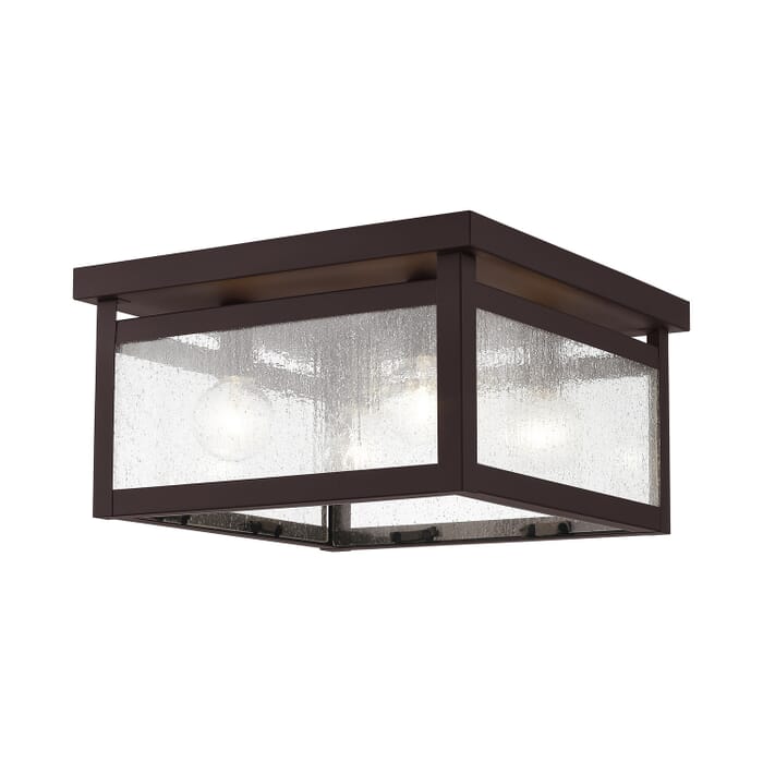 Milford 4-Light Ceiling Mount in Bronze Milford 4-Light Ceiling Mount in Bronze