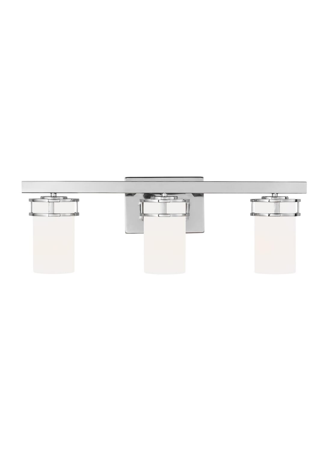 Robie 3-Light Bathroom Vanity Light in Chrome