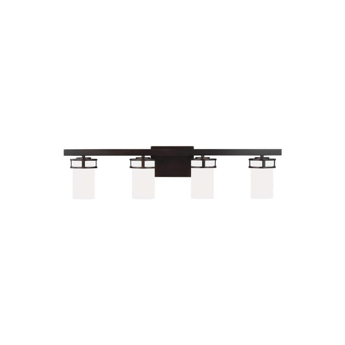 Robie 4-Light Bathroom Vanity Light in Bronze Robie 4-Light Bathroom Vanity Light in Bronze