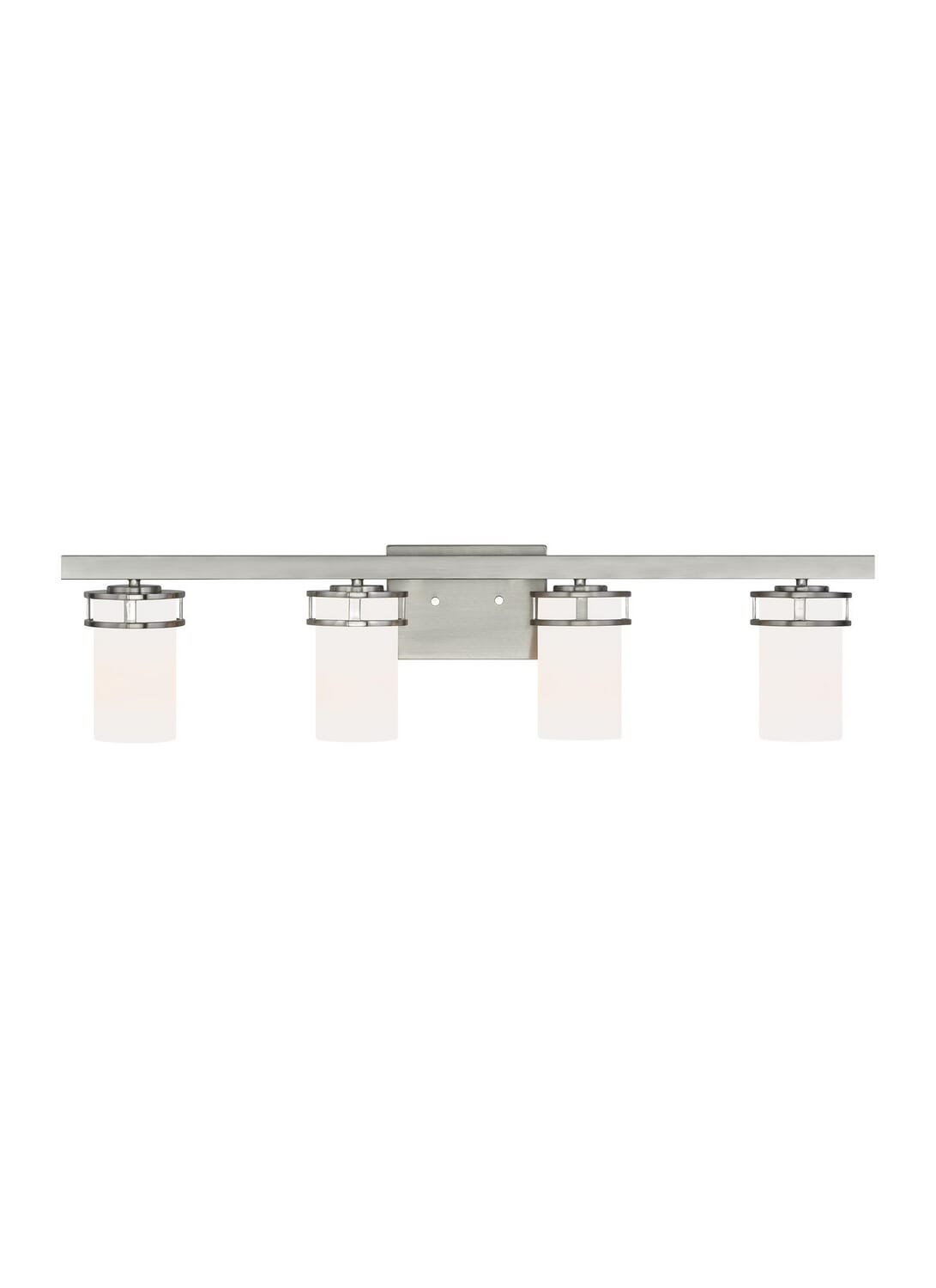 Robie 4-Light Bathroom Vanity Light in Brushed Nickel