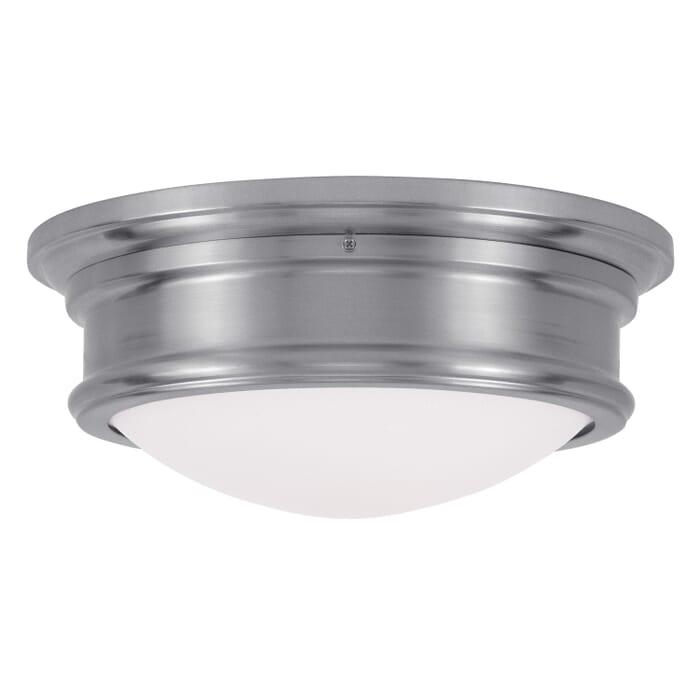 Astor 2-Light Ceiling Mount in Brushed Nickel Astor 2-Light Ceiling Mount in Brushed Nickel