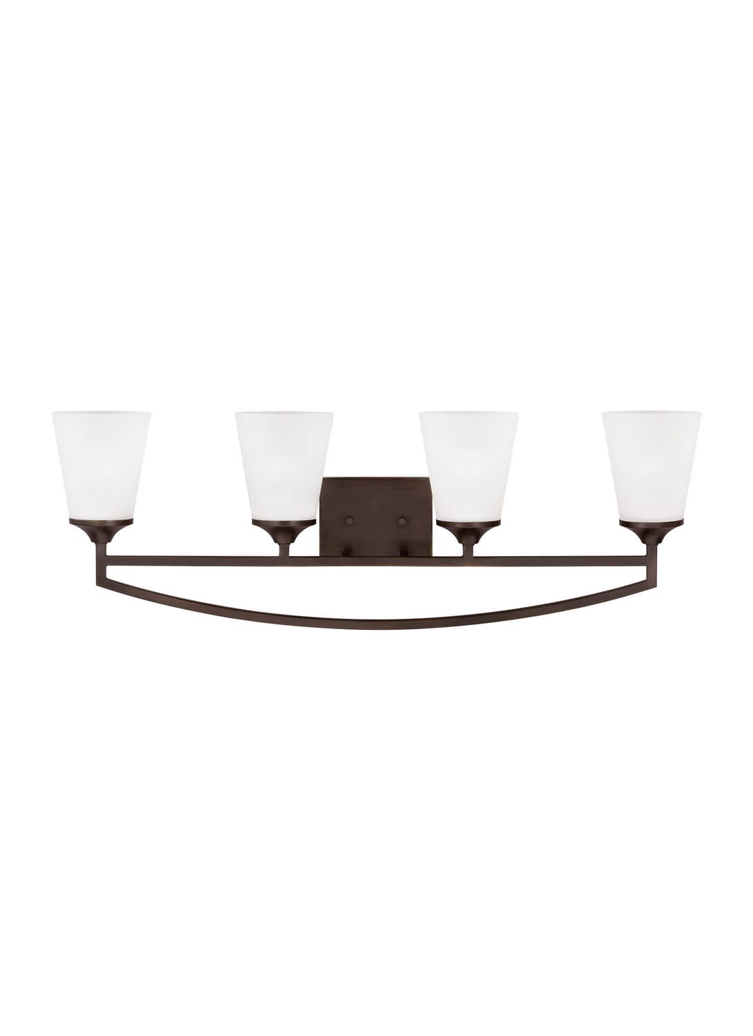 Hanford 4-Light Bathroom Vanity Light in Bronze