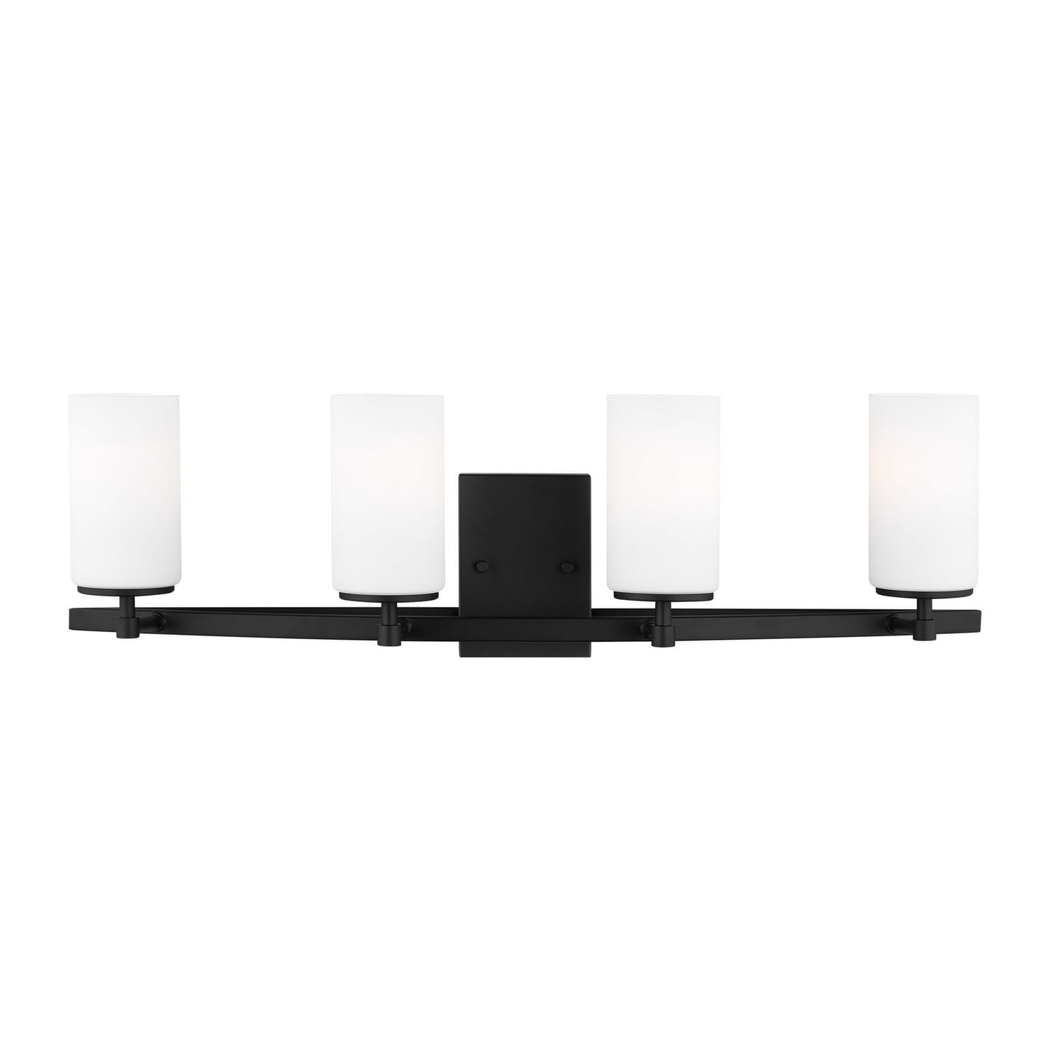 Alturas 4-Light Bathroom Vanity Light in Midnight Black