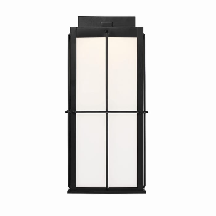 Bensa 1-Light LED Wall Sconce in Black Bensa 1-Light LED Wall Sconce in Black