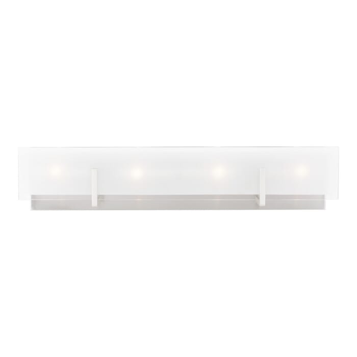 Syll 4-Light Bathroom Vanity Light in Brushed Nickel Syll 4-Light Bathroom Vanity Light in Brushed Nickel