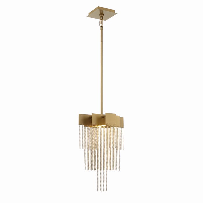 Bloomfield 2-Light LED Pendant in Gold Bloomfield 2-Light LED Pendant in Gold