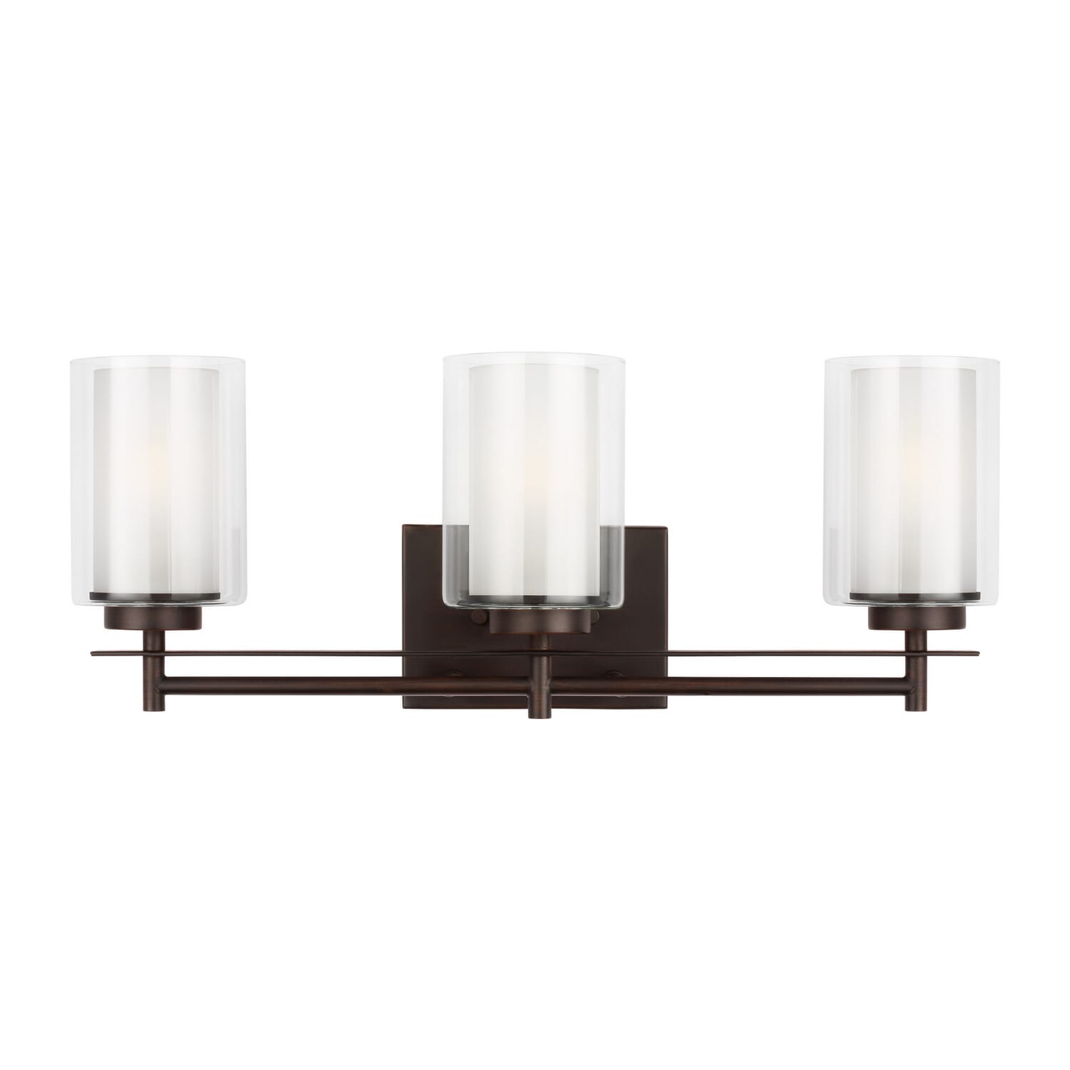 Elmwood Park 3-Light Bathroom Vanity Light in Bronze