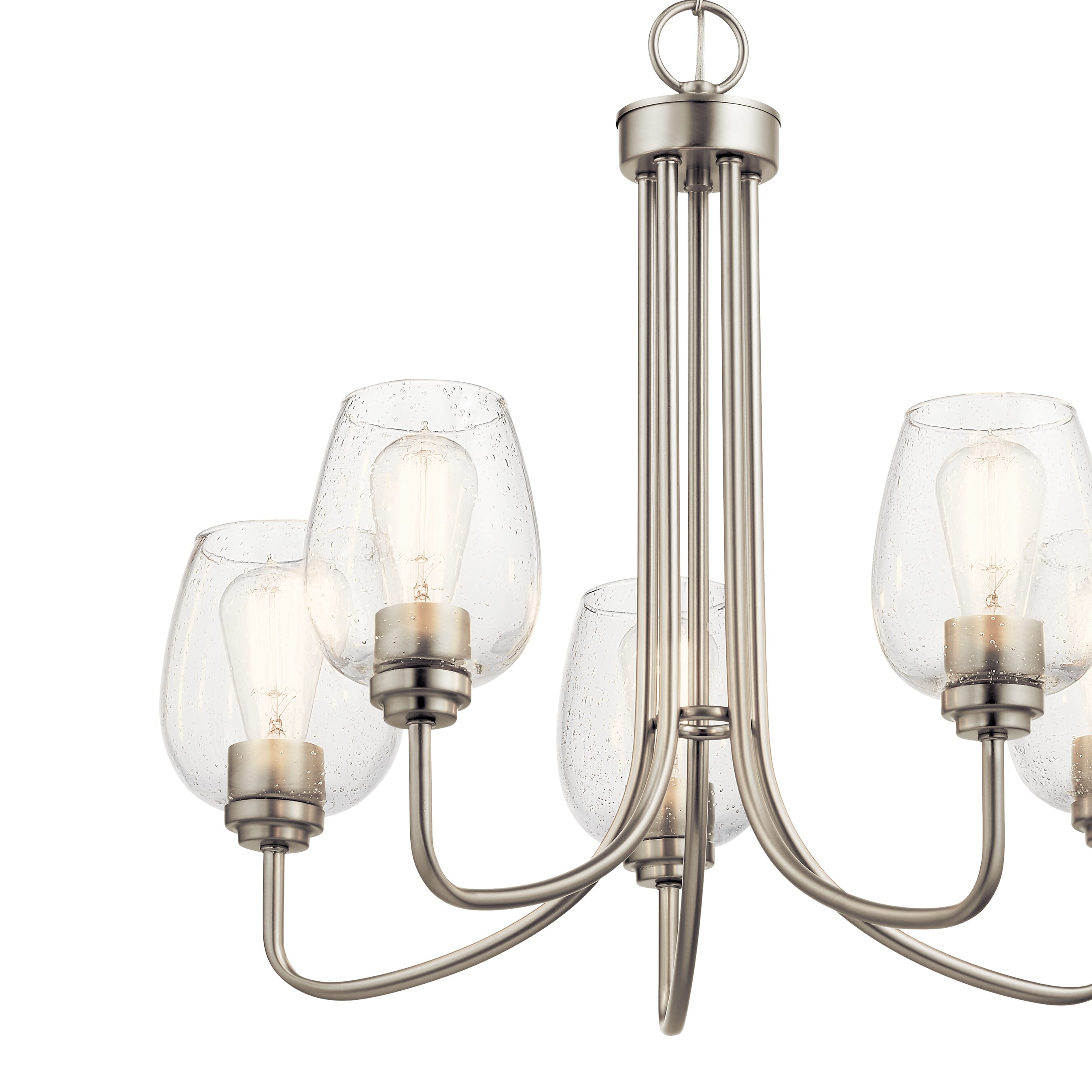 Kichler Lighting Valserrano 5-Light Traditional Chandelier in Brushed Nickel
