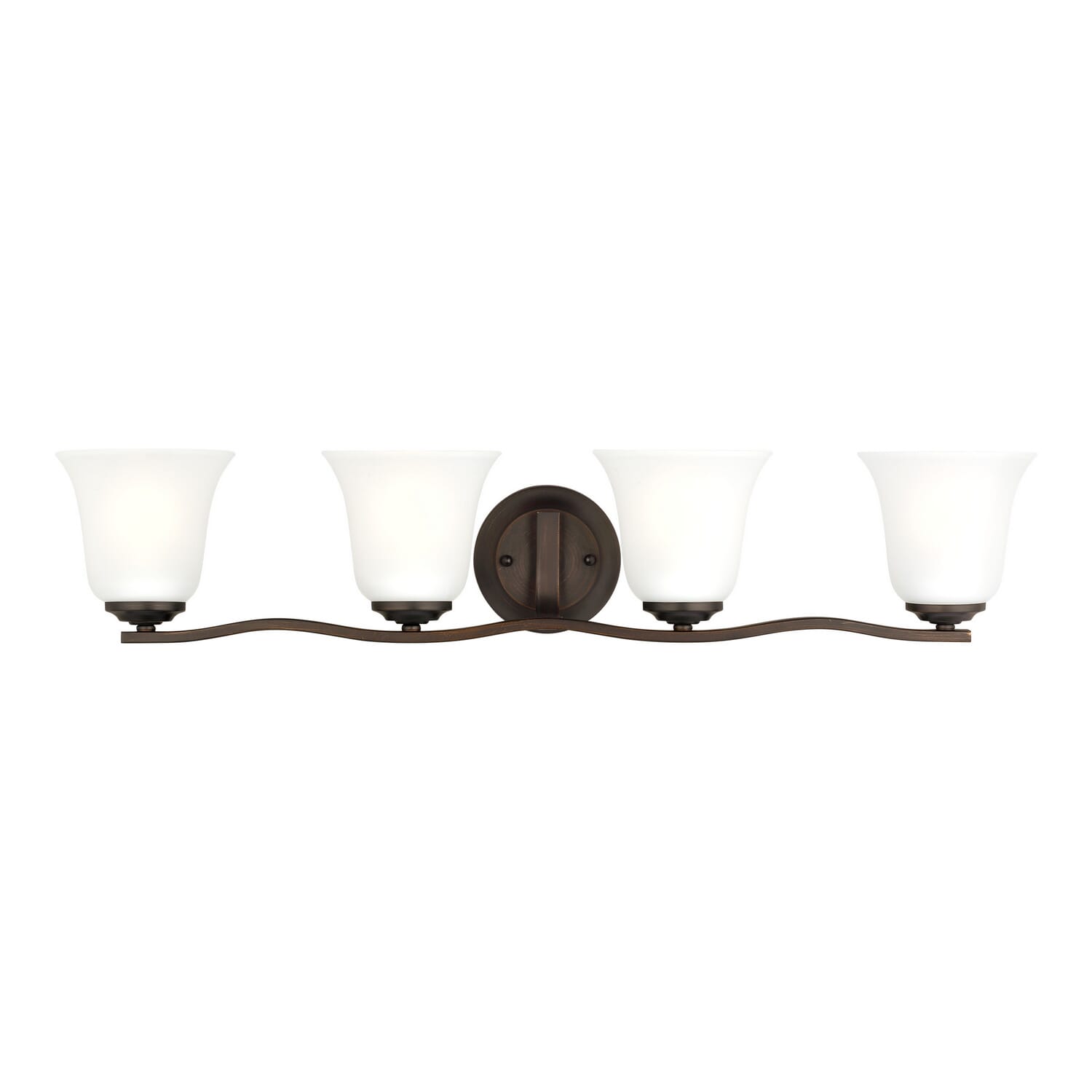 Emmons 4-Light Wall or Bathroom Vanity Light in Bronze
