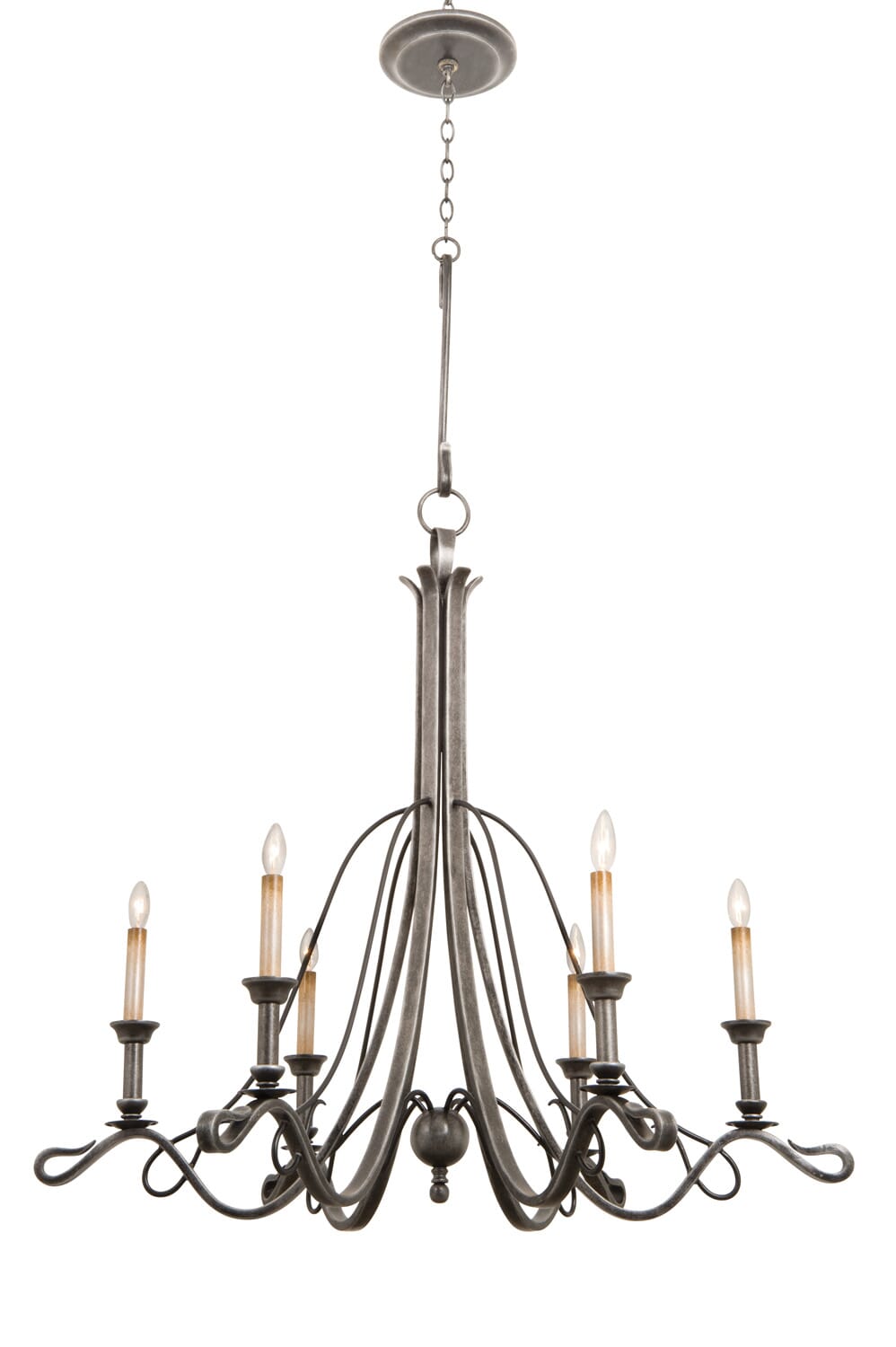 Six Light Chandelier