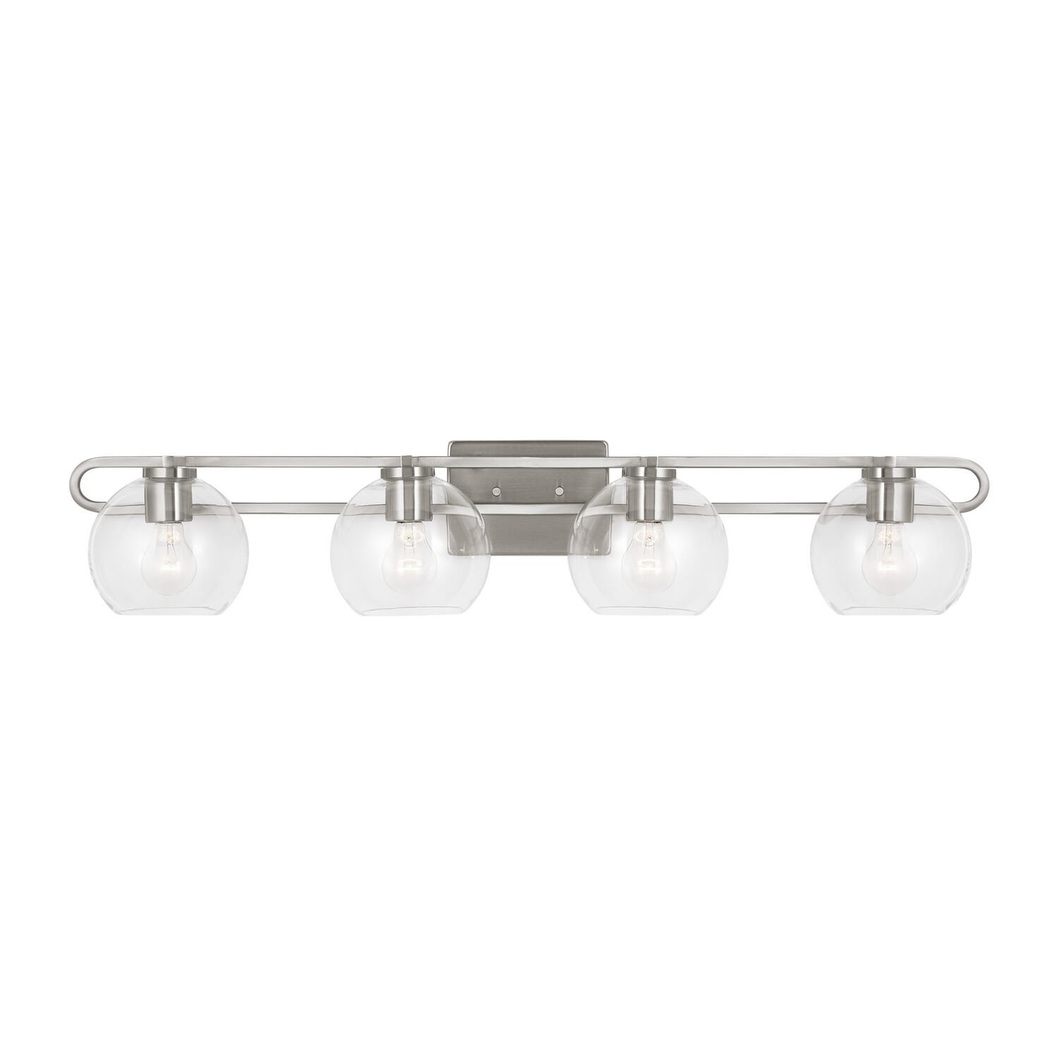 Codyn 4-Light Bathroom Vanity Light in Brushed Nickel
