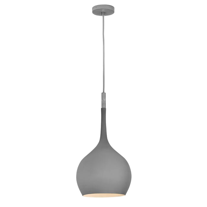 Hinkley Ziggy 23" Pendant Light in Matte Gray Hinkley Ziggy 23" Pendant Light in Matte Gray