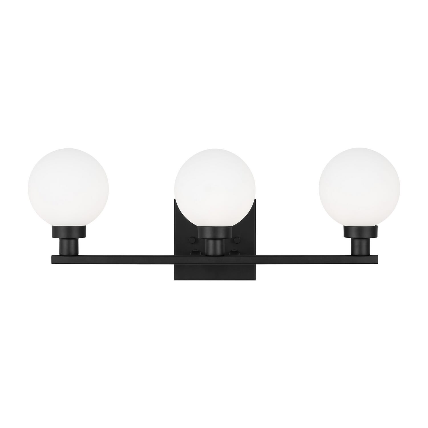 Clybourn 3-Light Bathroom Vanity Light in Midnight Black