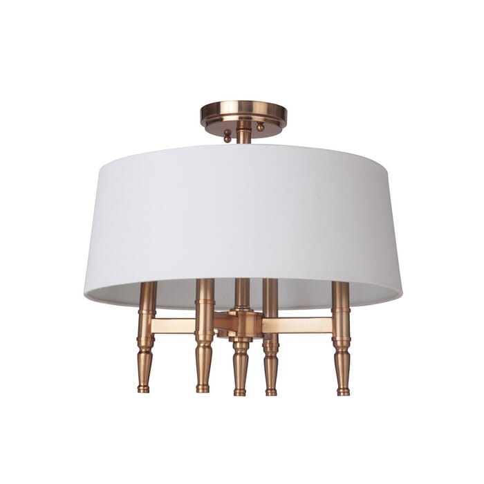 Craftmade Ella 4-Light 18" Ceiling Light in Satin Brass Craftmade Ella 4-Light 18" Ceiling Light in Satin Brass
