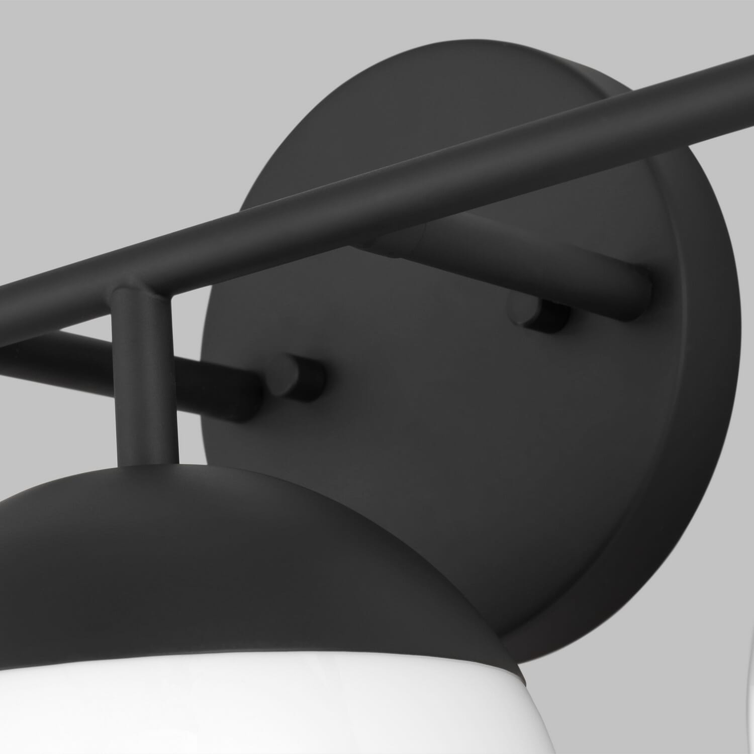 Alvin 3-Light LED Bathroom Vanity Light in Midnight Black