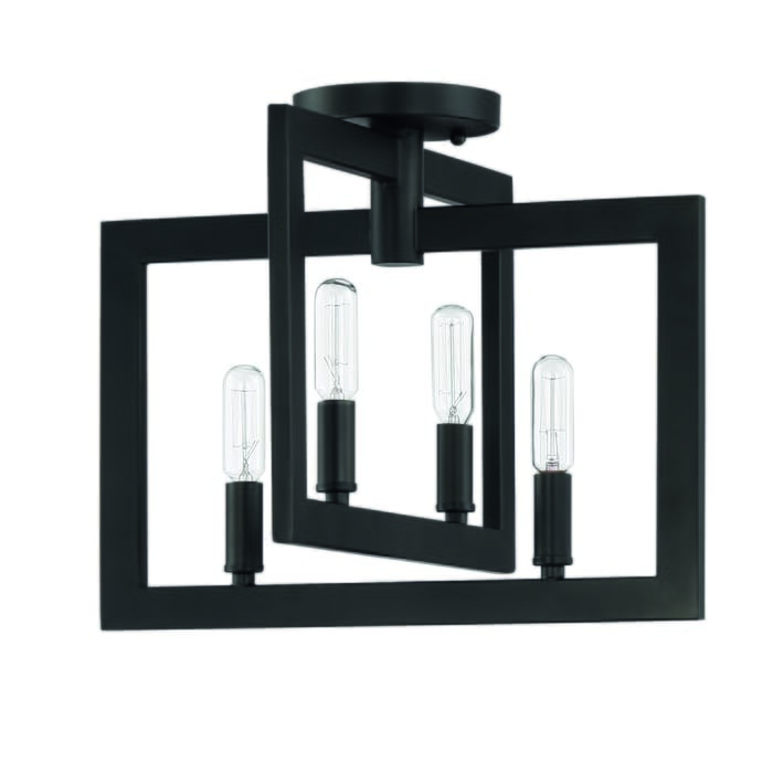 Craftmade Portrait 4-Light 15" Ceiling Light in Espresso Craftmade Portrait 4-Light 15" Ceiling Light in Espresso