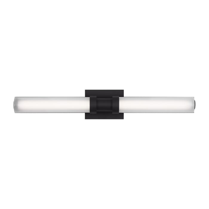 Kiel 1-Light LED Bathroom Vanity Light in Midnight Black Kiel 1-Light LED Bathroom Vanity Light in Midnight Black