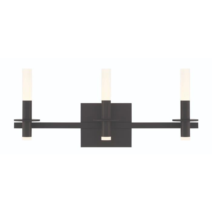 Torna 3-Light LED Wall Light in Black Torna 3-Light LED Wall Light in Black