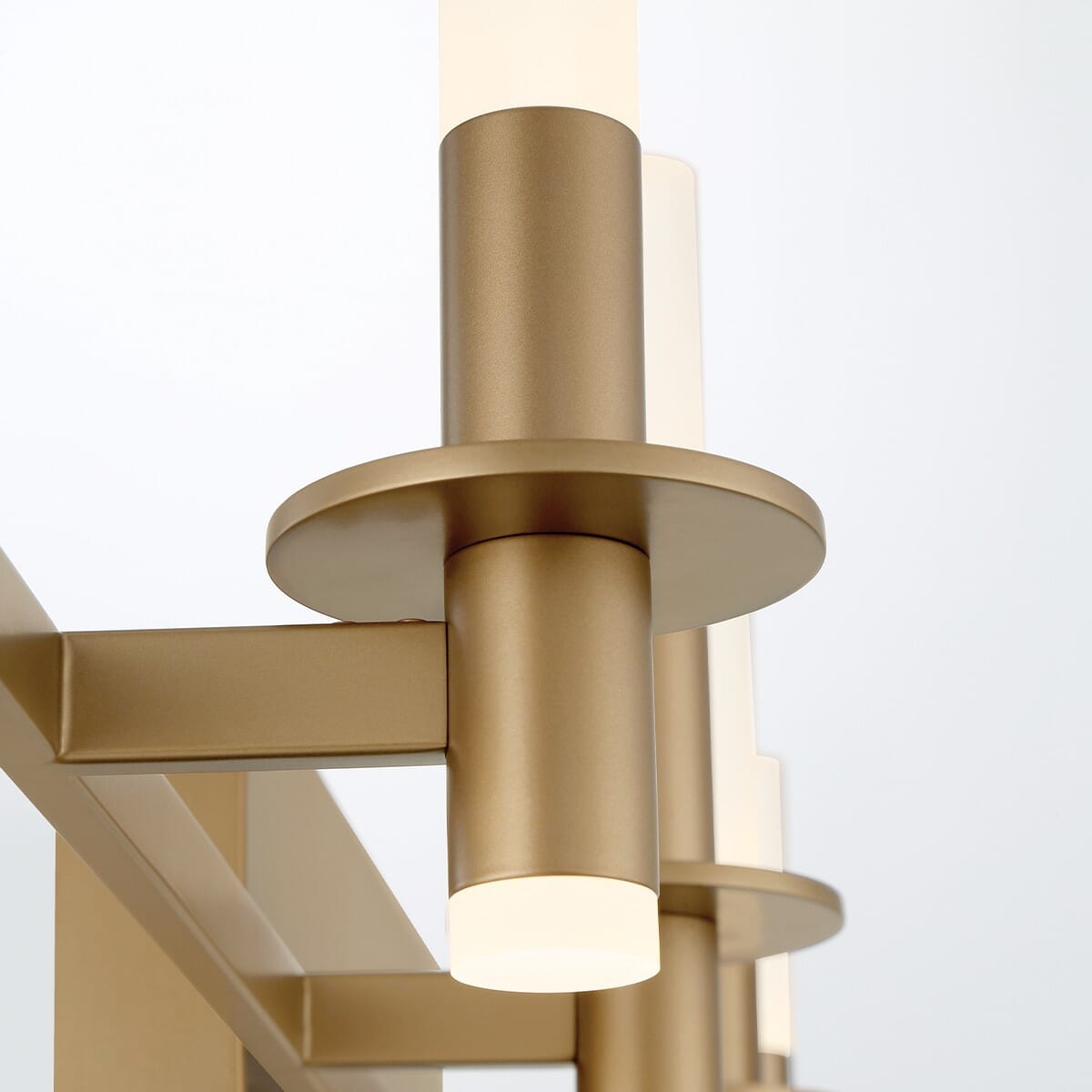 Torna 8-Light LED Bathroom Vanity Light in Gold