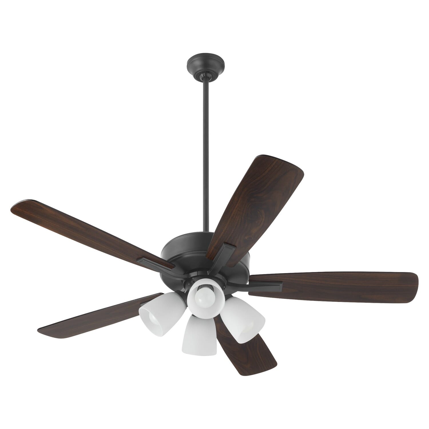 Matte Black 52"Ceiling Fan from the Ovation Collection
