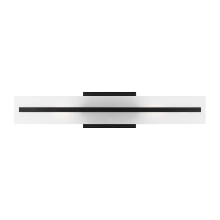 Dex 2-Light Bathroom Vanity Light in Midnight Black Dex 2-Light Bathroom Vanity Light in Midnight Black