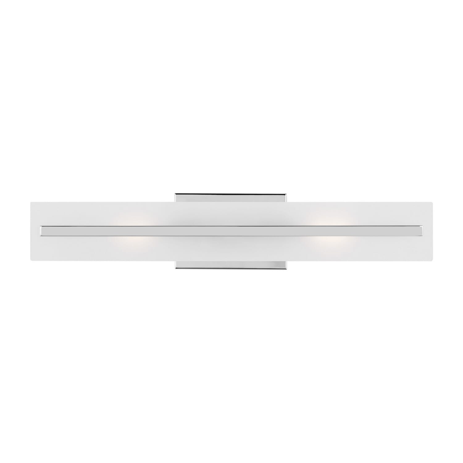 Dex 2-Light LED Bathroom Vanity Light in Chrome