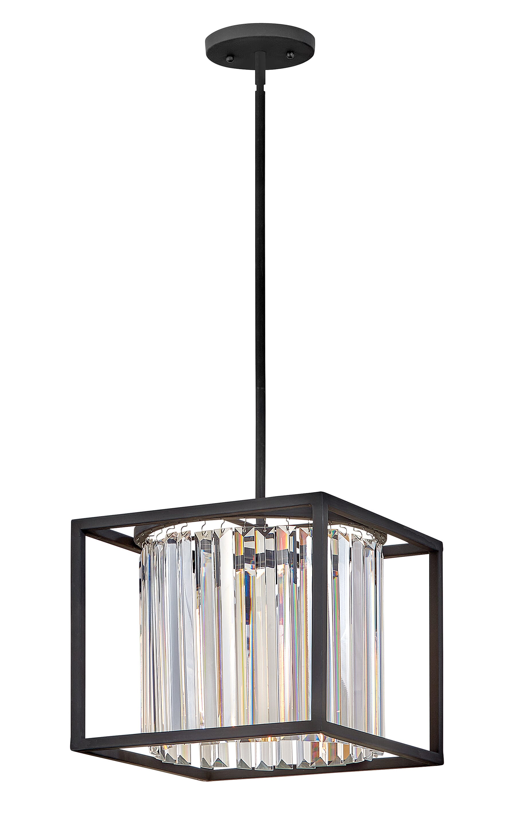 Black LED Pendant from the Giada Collection