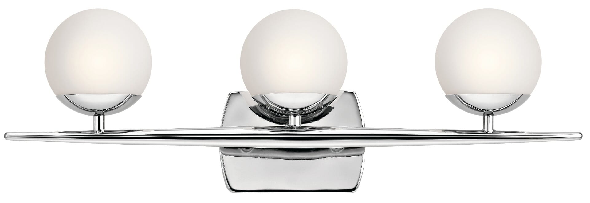 Jasper 3-Light Bathroom Vanity Light in Chrome -  Kichler, 45582CH