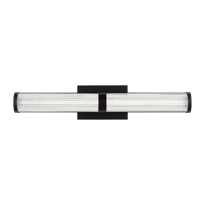 Syden 1-Light LED Bathroom Vanity Light in Midnight Black Syden 1-Light LED Bathroom Vanity Light in Midnight Black