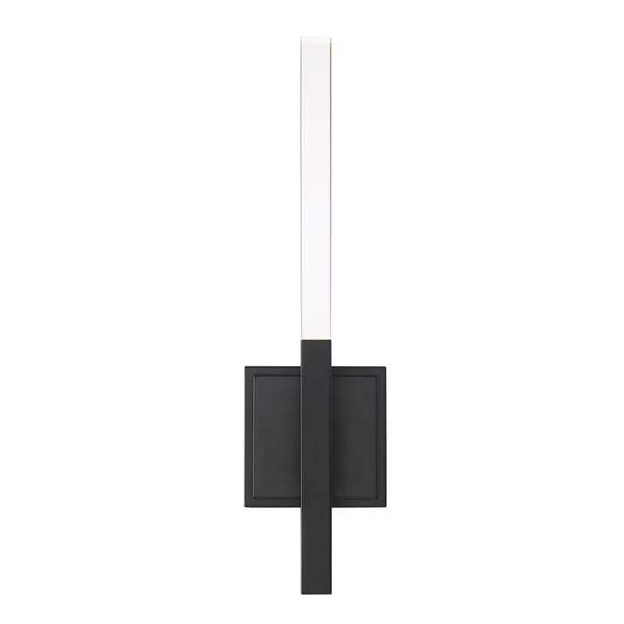 Benicio 2-Light LED Bathroom Vanity Light in Black Benicio 2-Light LED Bathroom Vanity Light in Black
