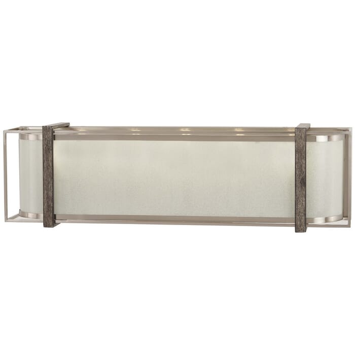 Minka Lavery Tyson's Gate 5-Light 24" Bathroom Vanity Light in Brushed Nickel with Shale Wood Minka Lavery Tyson's Gate 5-Light 24" Bathroom Vanity Light in Brushed Nickel with Shale Wood